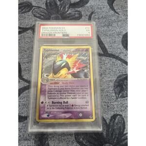 Typhlosion (Delta Species) 12/101 Dragon Frontiers Holo PSA 5